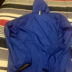 Polo by Ralph Lauren Royal Blue Windbreaker with Yellow Detail